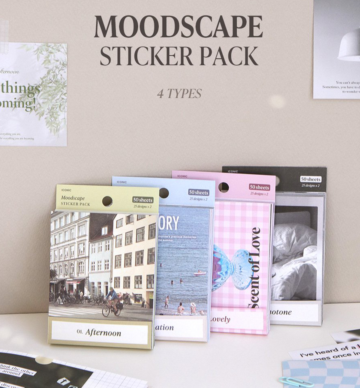 Moodscape Staycation Moodscape Sticker Pack
