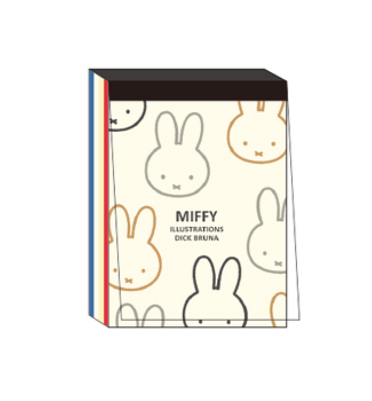 Miffy Mini Memopad [Face Pattern]