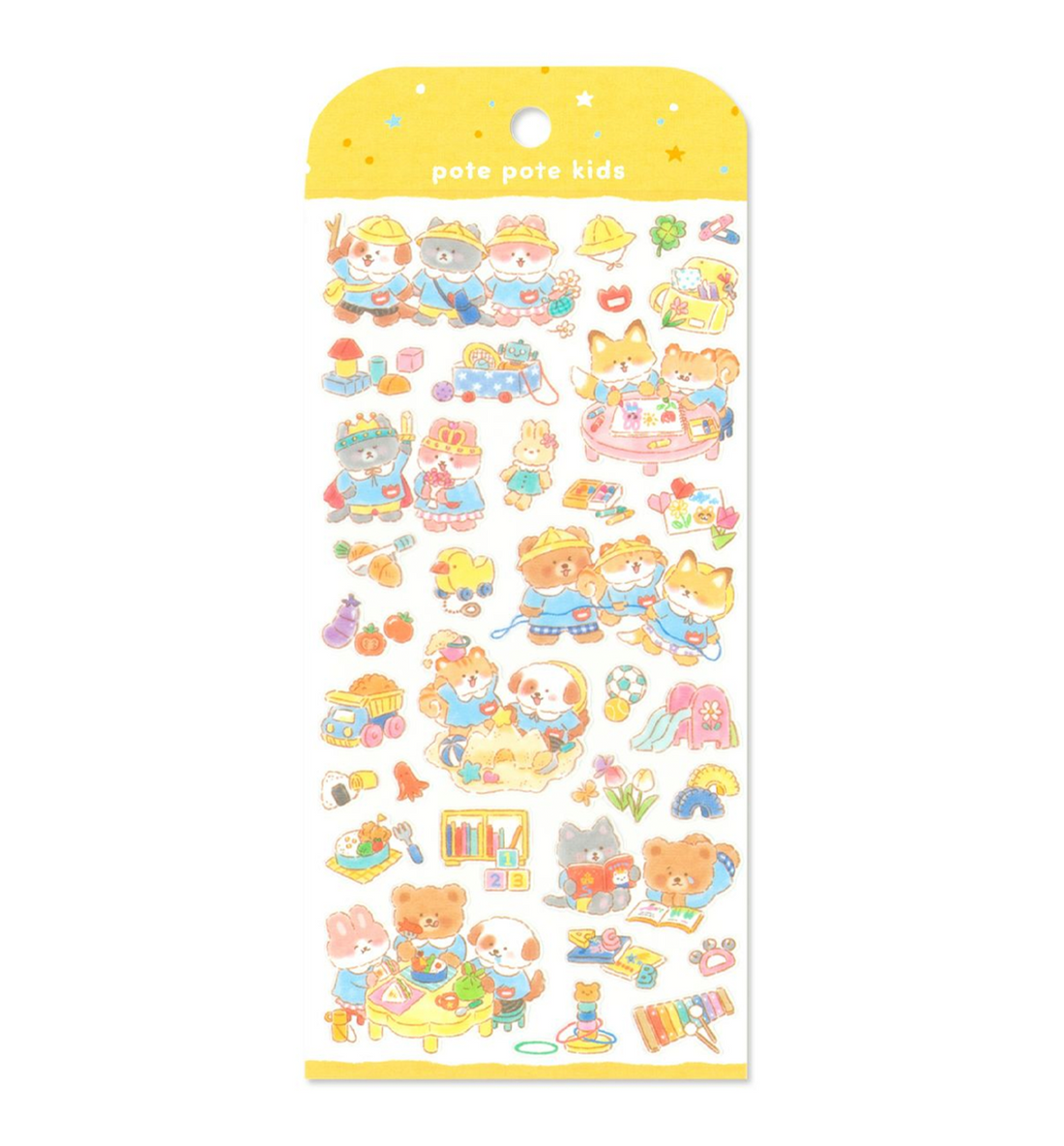 Potepote Kids Stickers [Kindergarten]