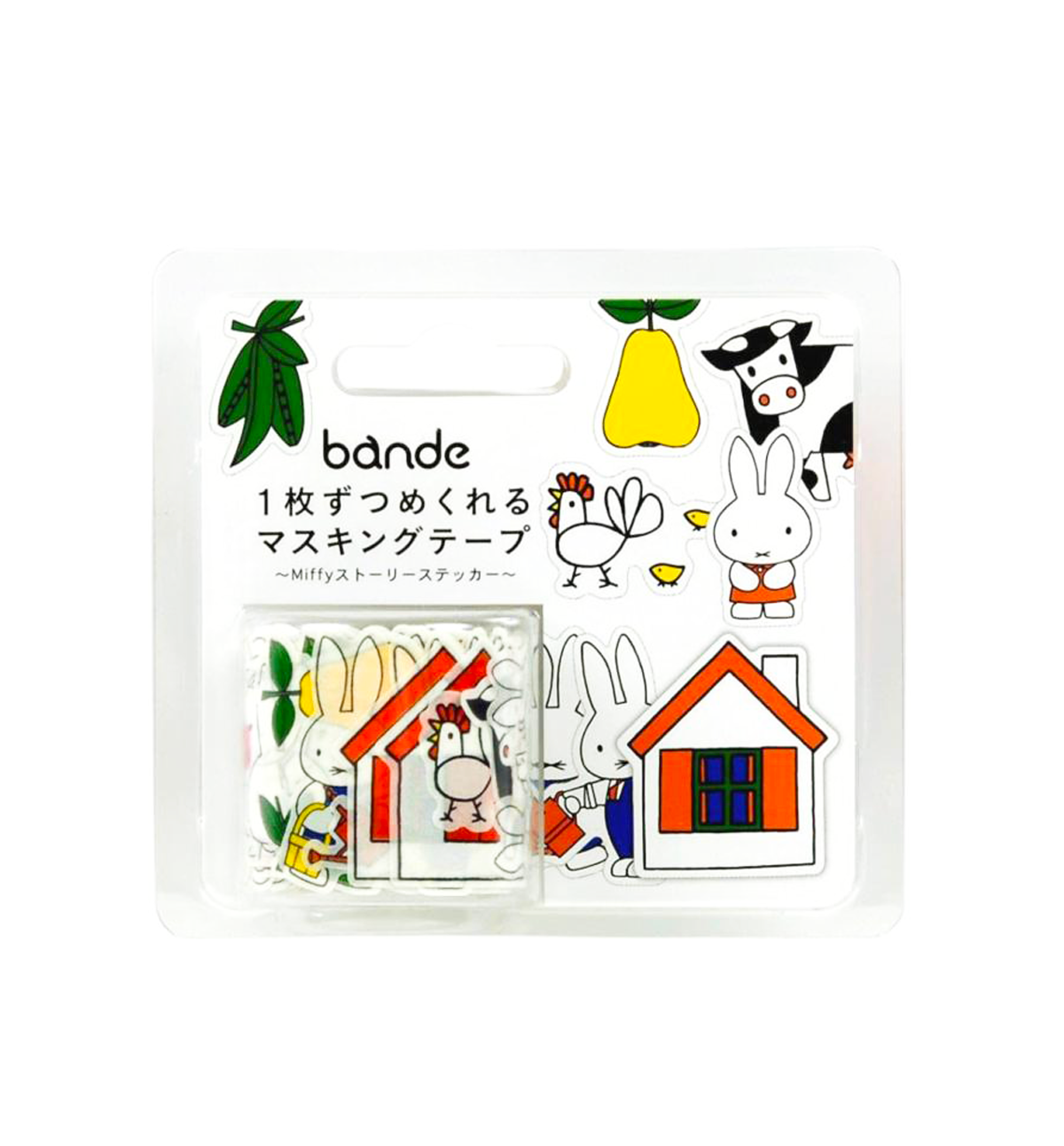 Miffy & Bande Roll Sticker [Miffy's House]