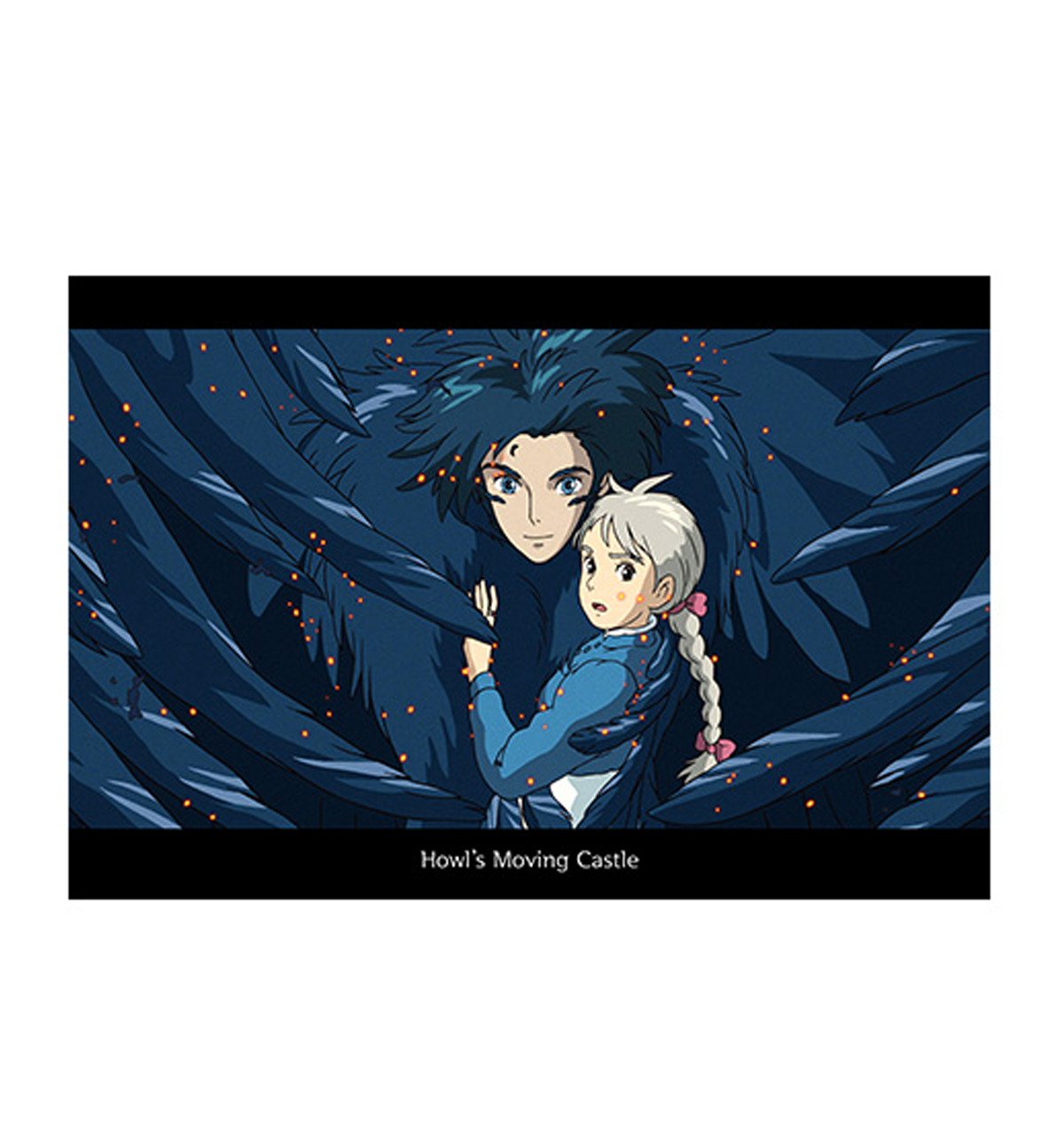 Howl's Moving Castle Postcard [Howl and Sophie]