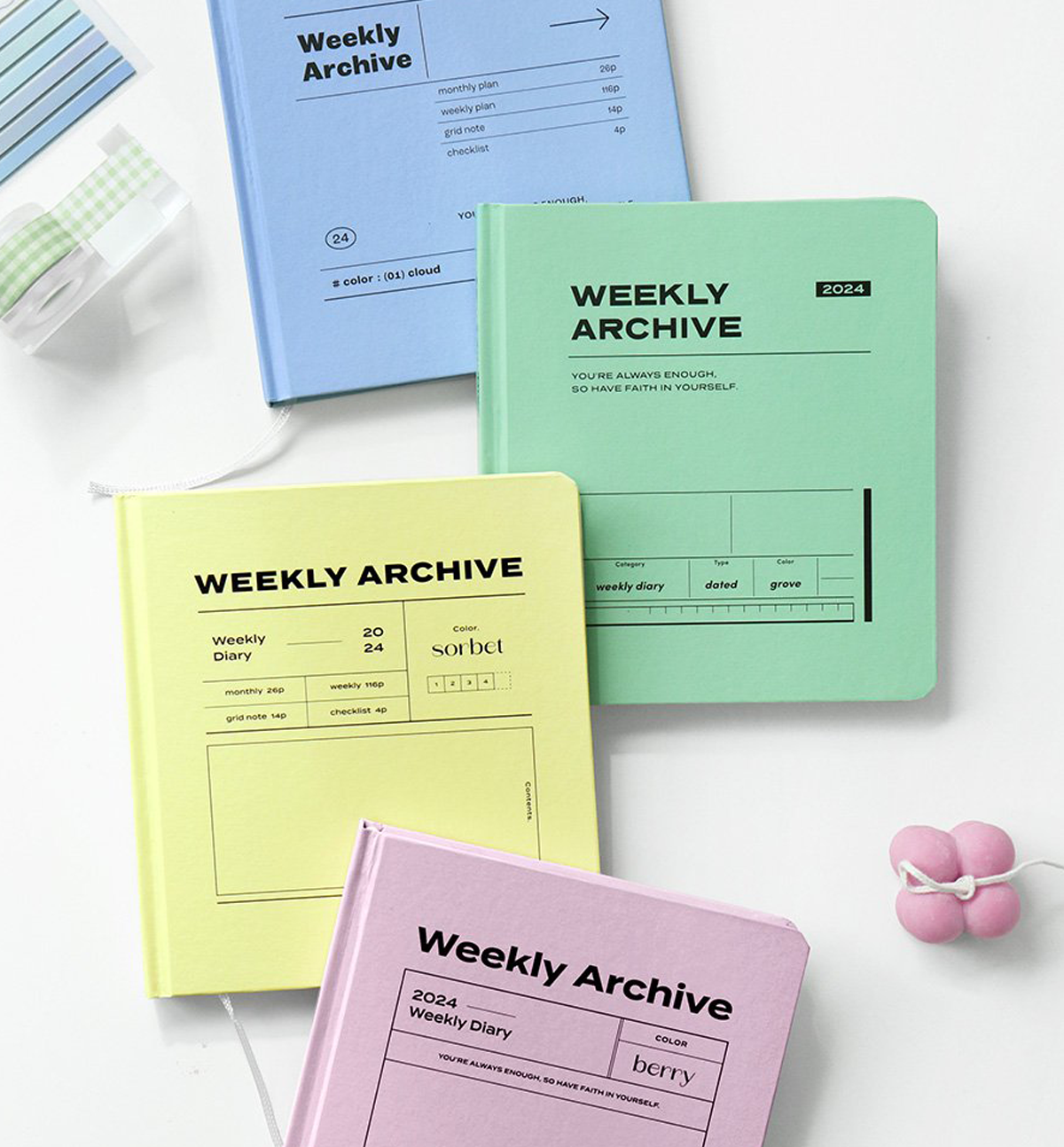 2024 Archive Weekly Planner