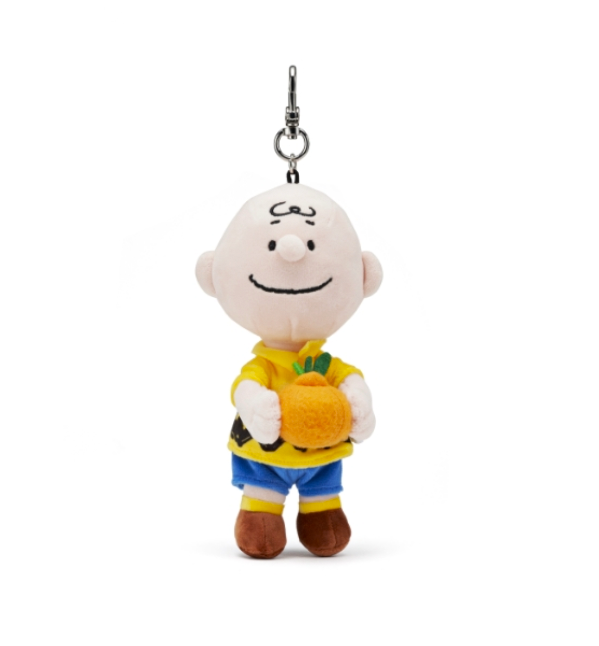 Peanuts Orange Charlie Brown Toy Keyring