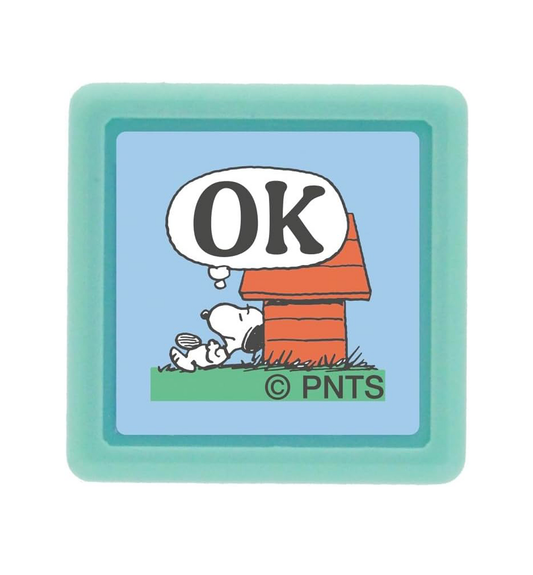 [JAPAN] Peanuts Snoopy Mini Pon Stamp [Doghouse-OK]