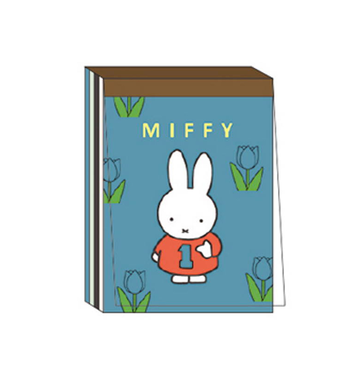 Miffy Mini Memopad [Blue Tulip]
