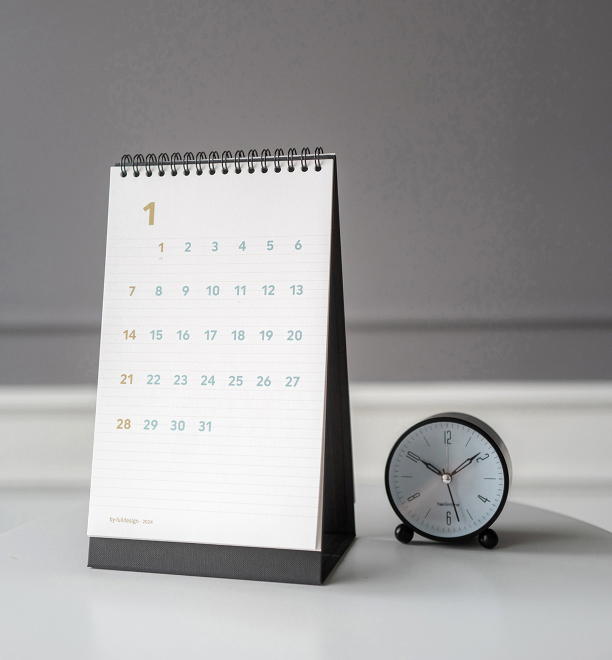 2024 Long Desk Calendar