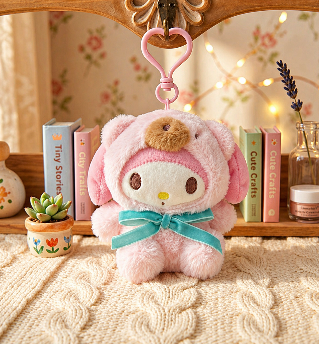 Sanrio Latte Bear Keyring Holder [13cm]