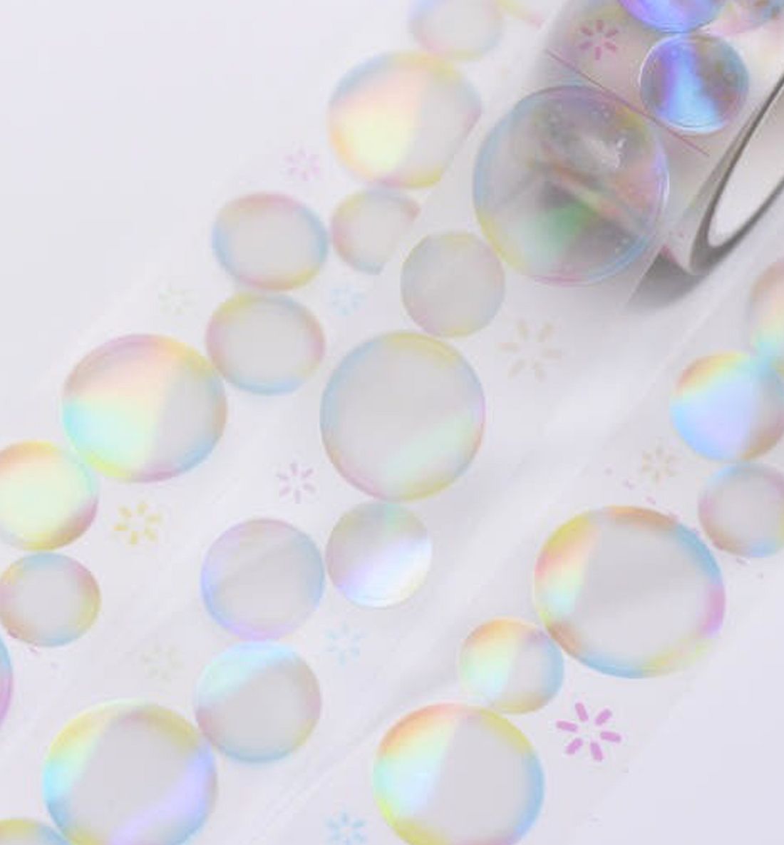Bubble Pop Kiss Cut Washi Tape