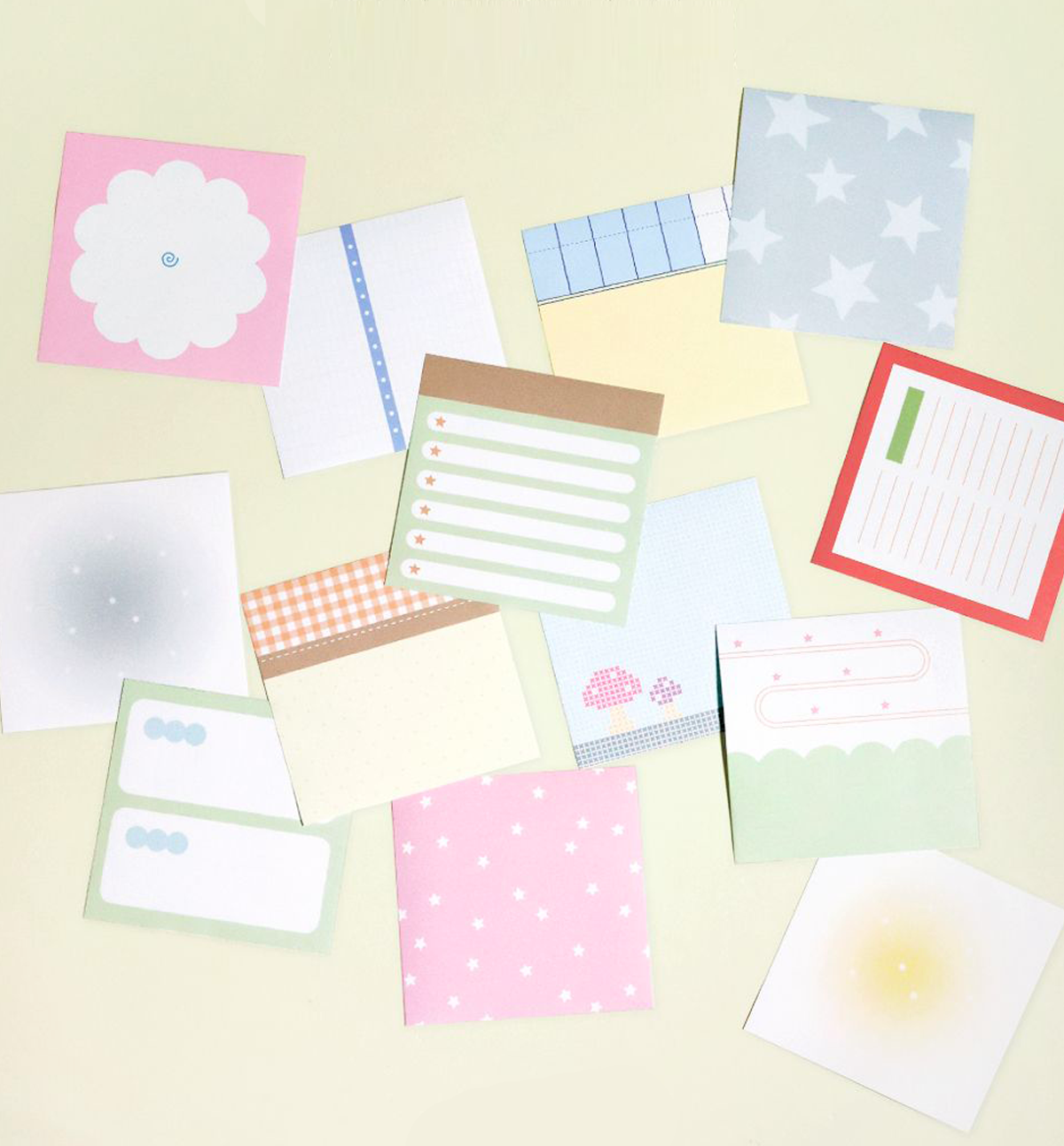 Sticker Splitter Paper Mixed Paper Sticker Pack