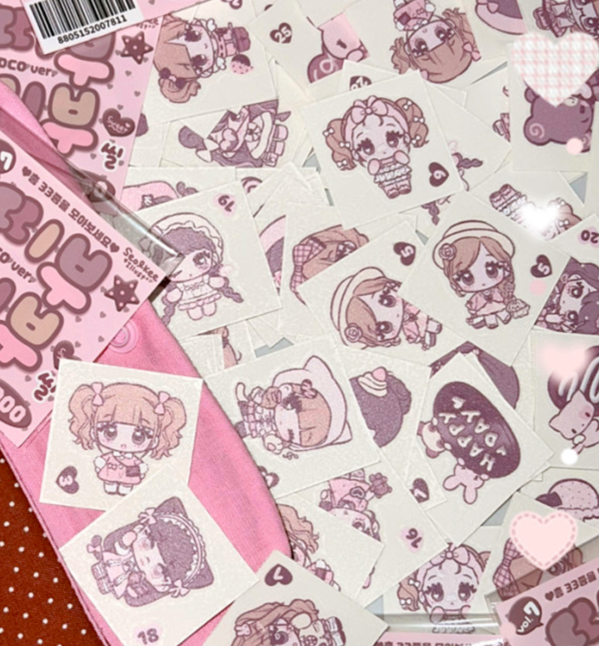 Seolkee Choco Ddibu Sticker Vol. 7
