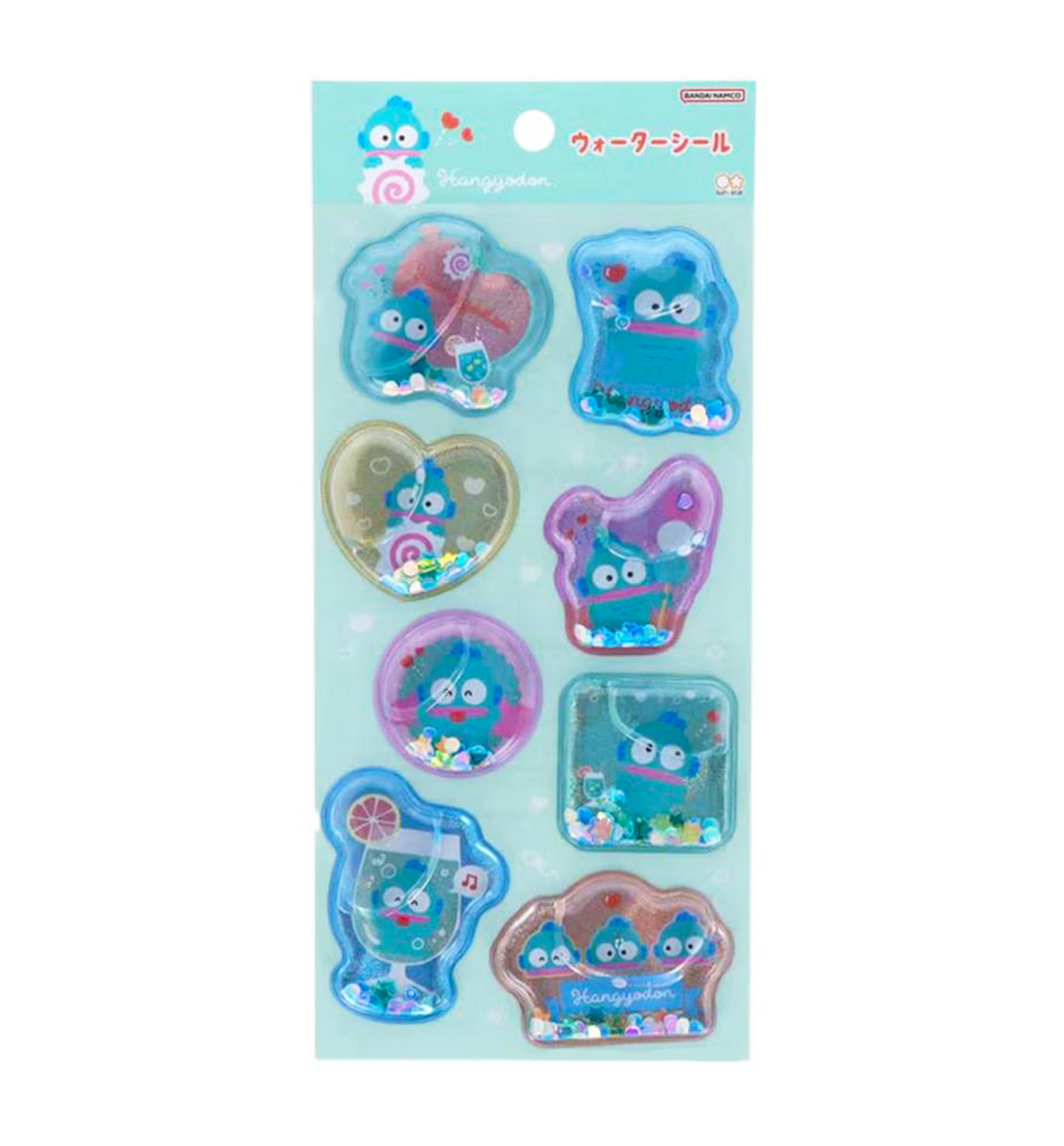[JAPAN] Sanrio Water Sticker [Hangyodon]