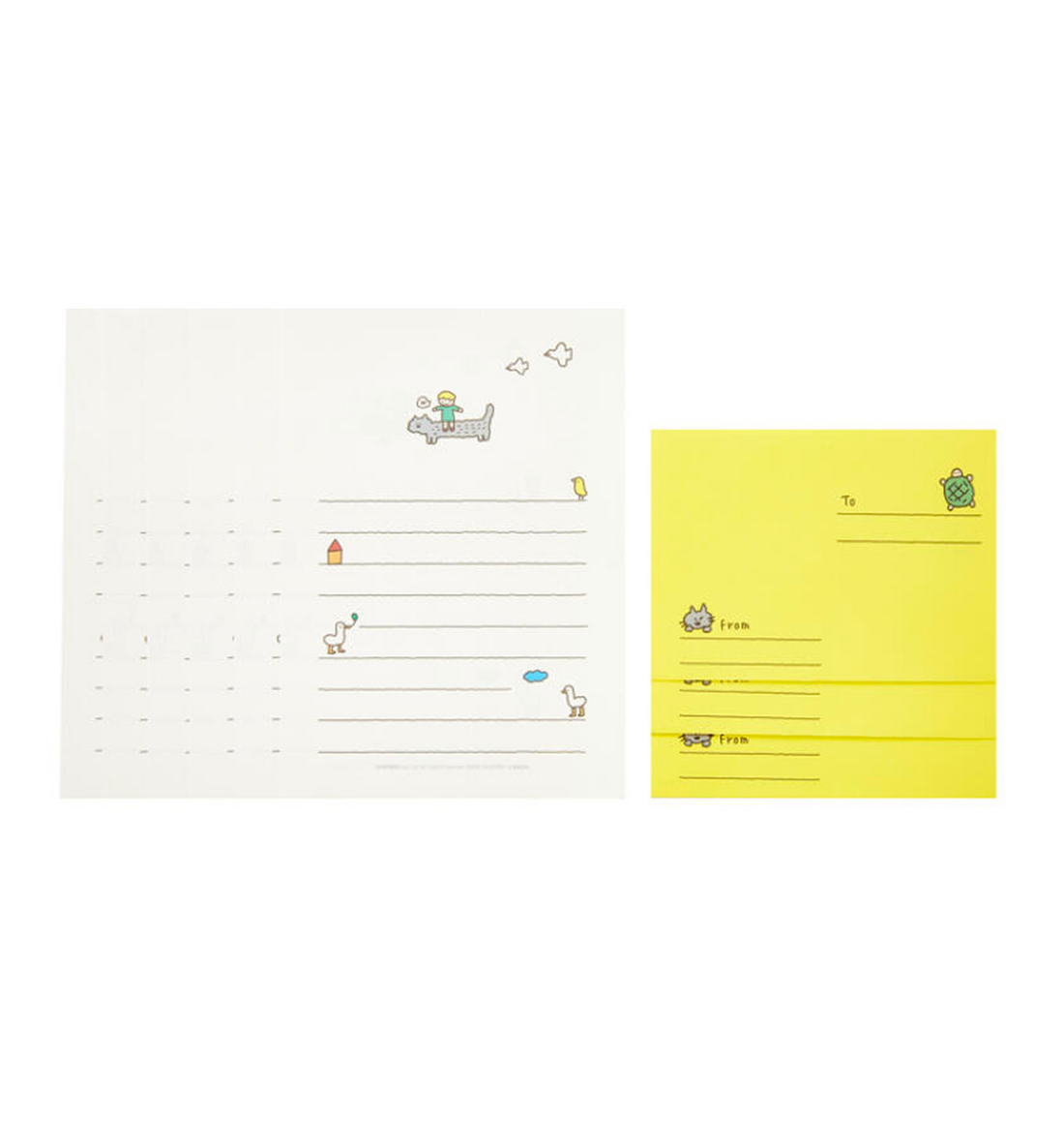 Blonde Boy Letters & Envelopes