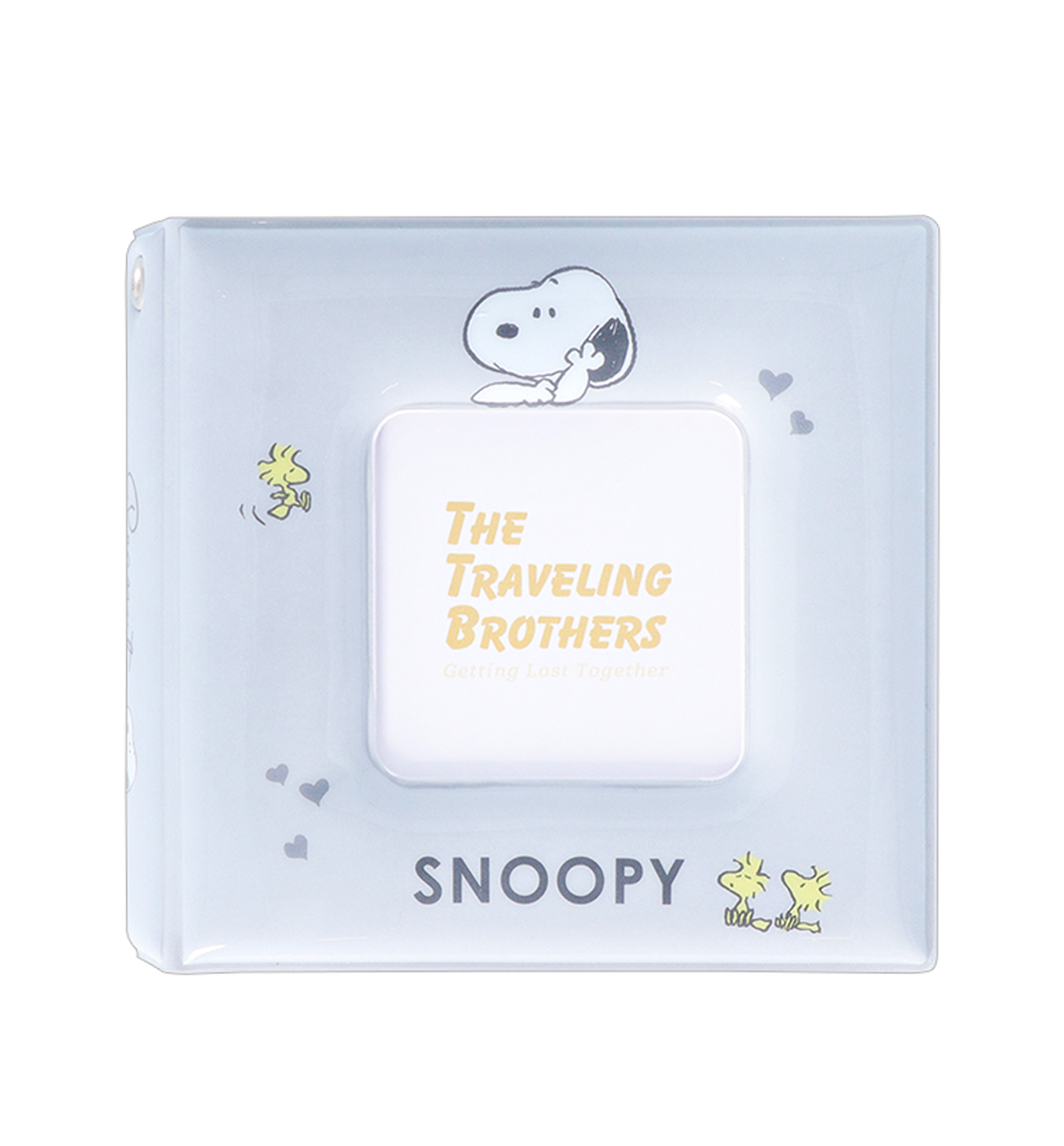 Peanuts Snoopy & Woodstock Photocard Collect Book [Gray]