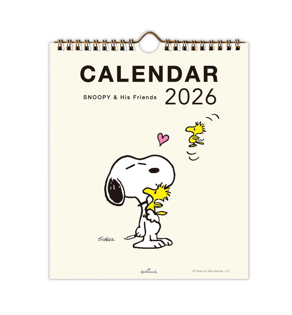 [JAPAN] 2026 Peanuts Snoopy Desk &amp; Wall Calendar