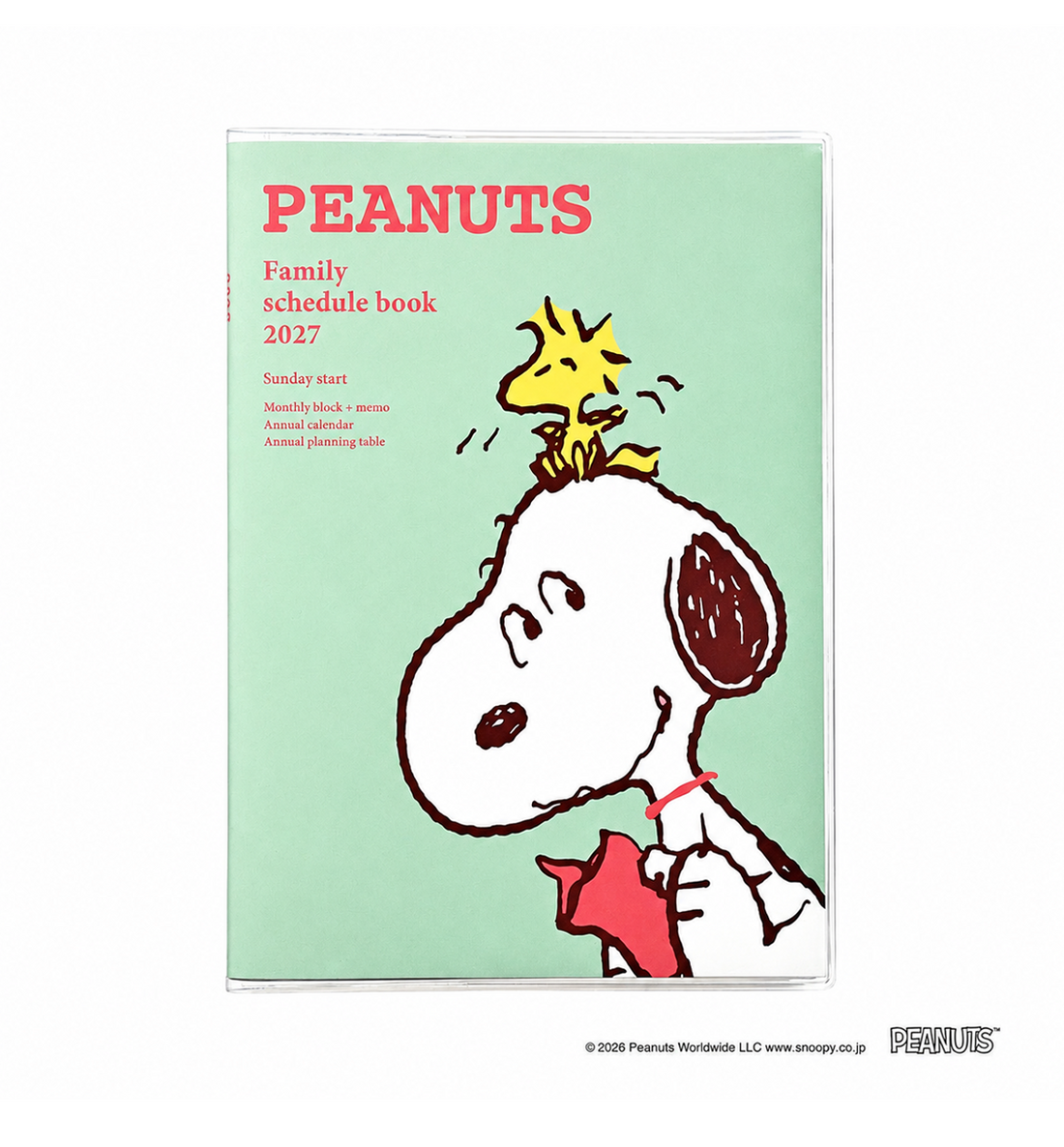 [JAPAN] 2027 Peanuts Snoopy B6 Monthly Planner [Best Friends]