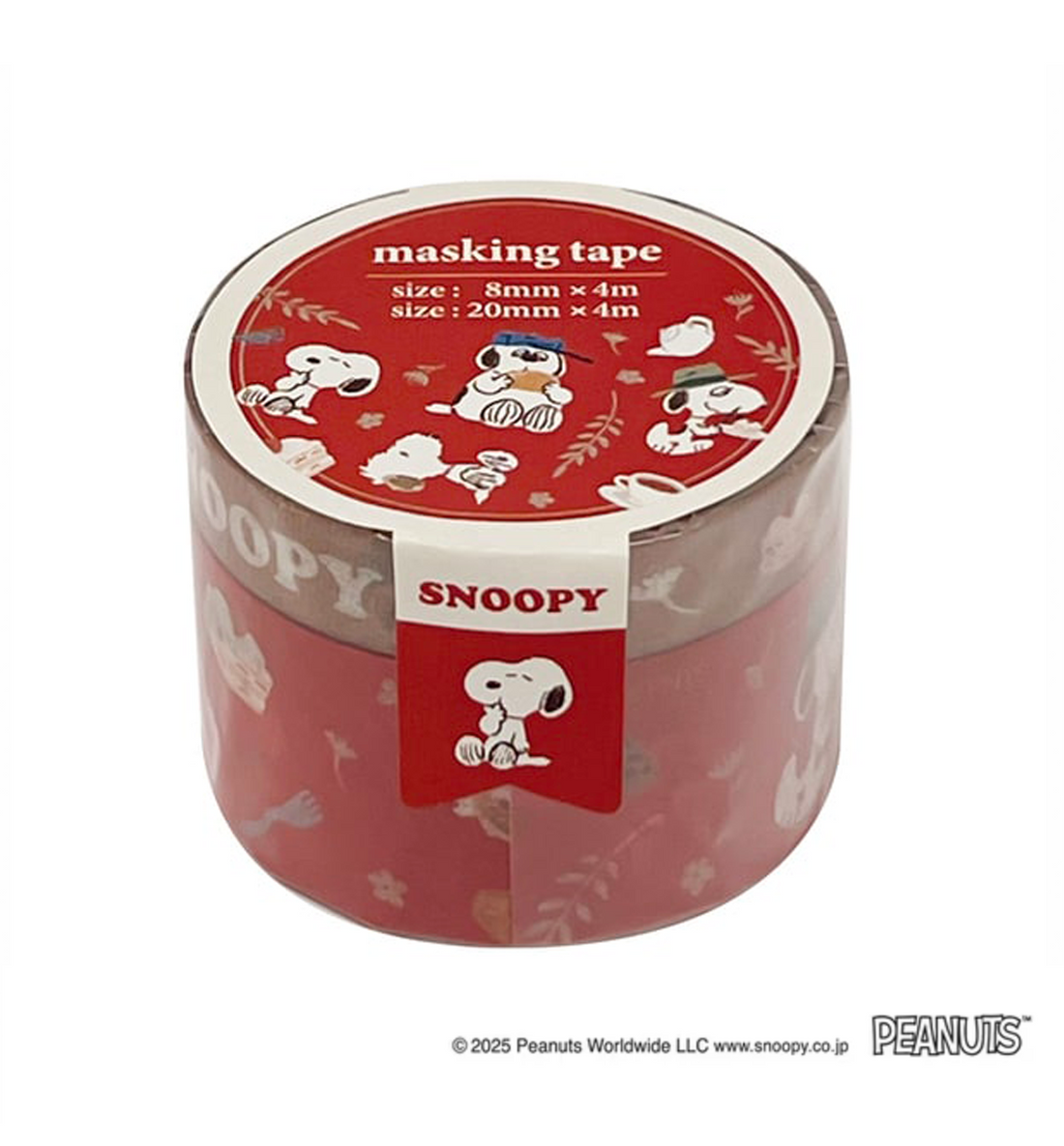 [JAPAN] Peanuts Snoopy Washi Tape [Snoopy & Olaf]