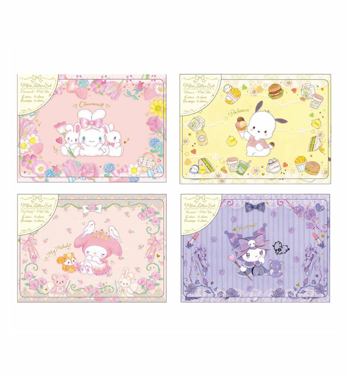 Sanrio x Miki Takei Mini Letter Set