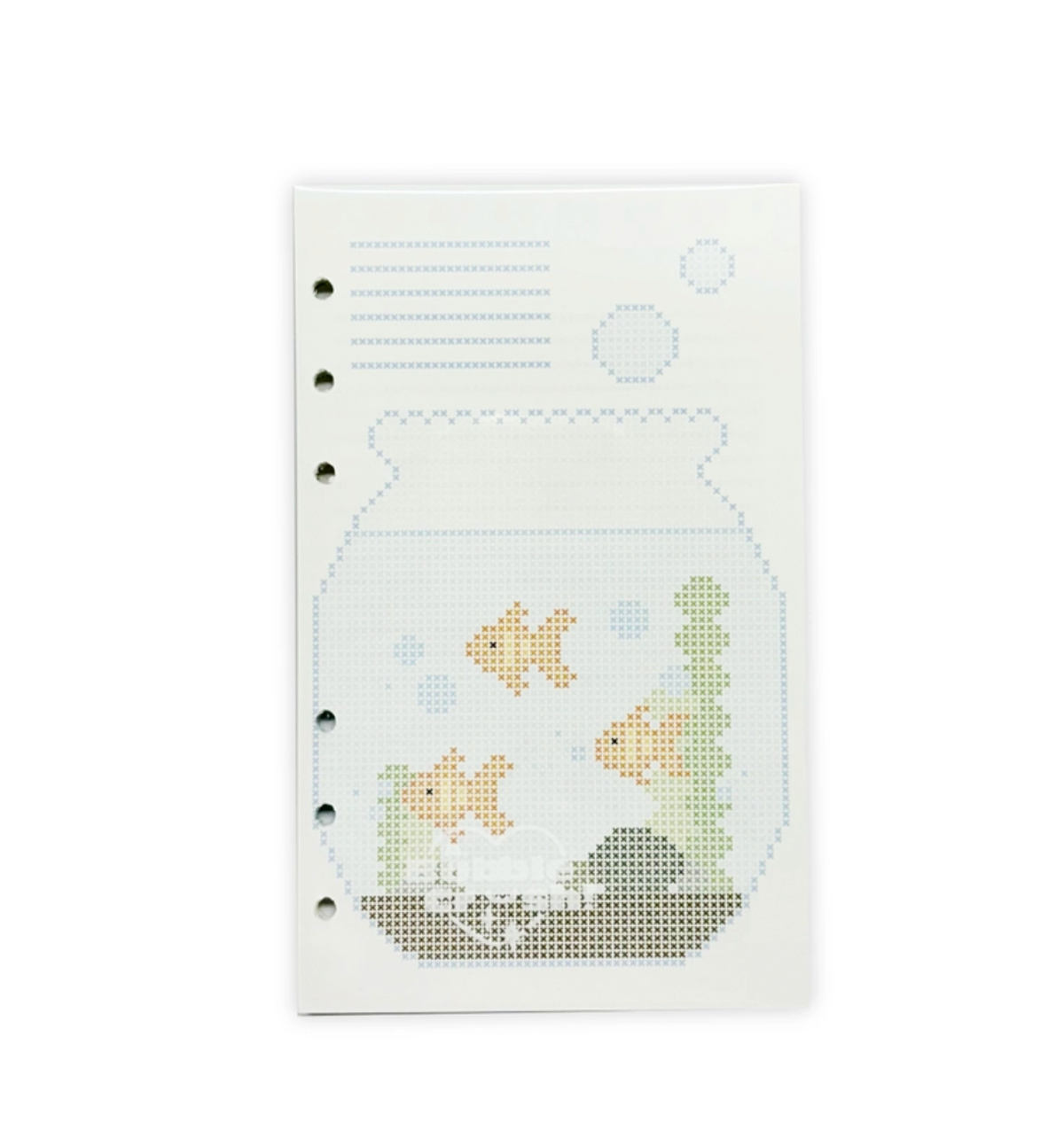 A6 Cross Stitch Paper Refill [Daily Life]
