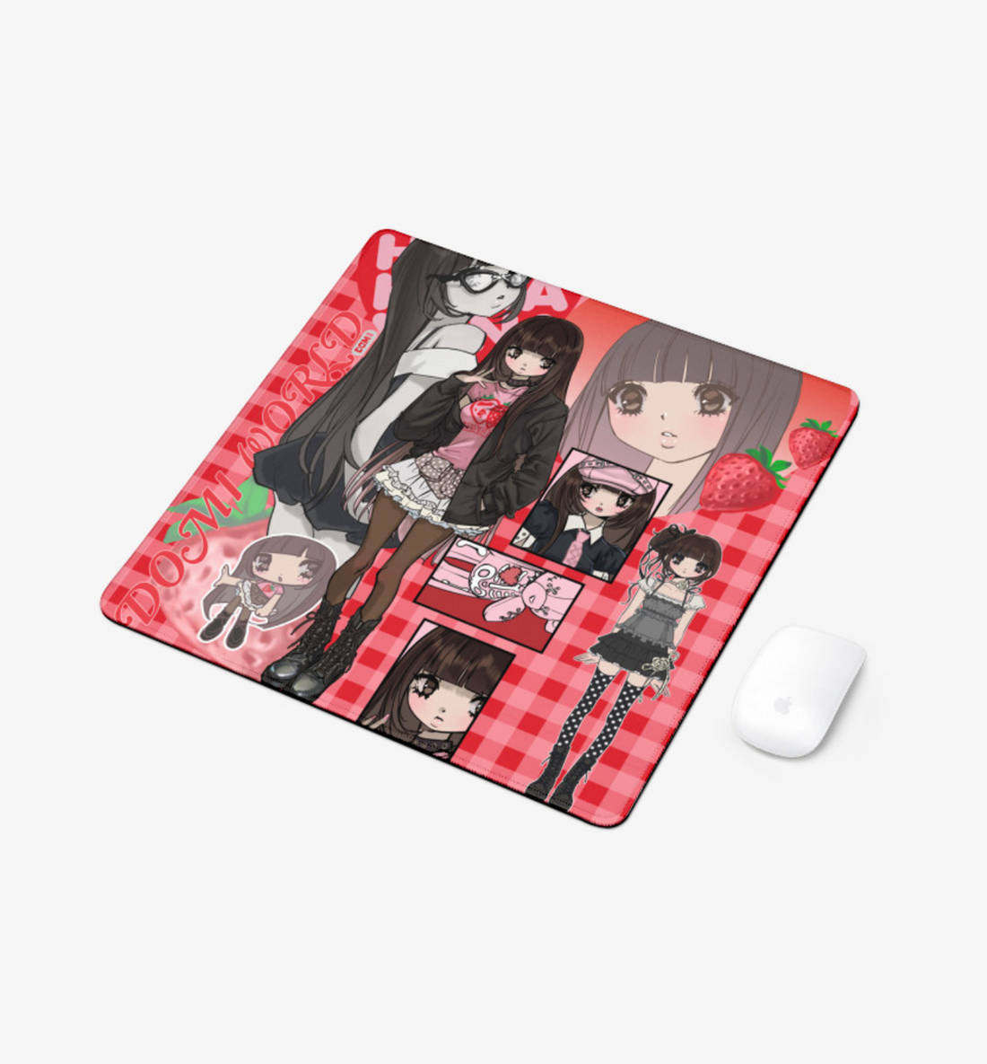 Domi World Desk Pad [Hana Gingham Check]
