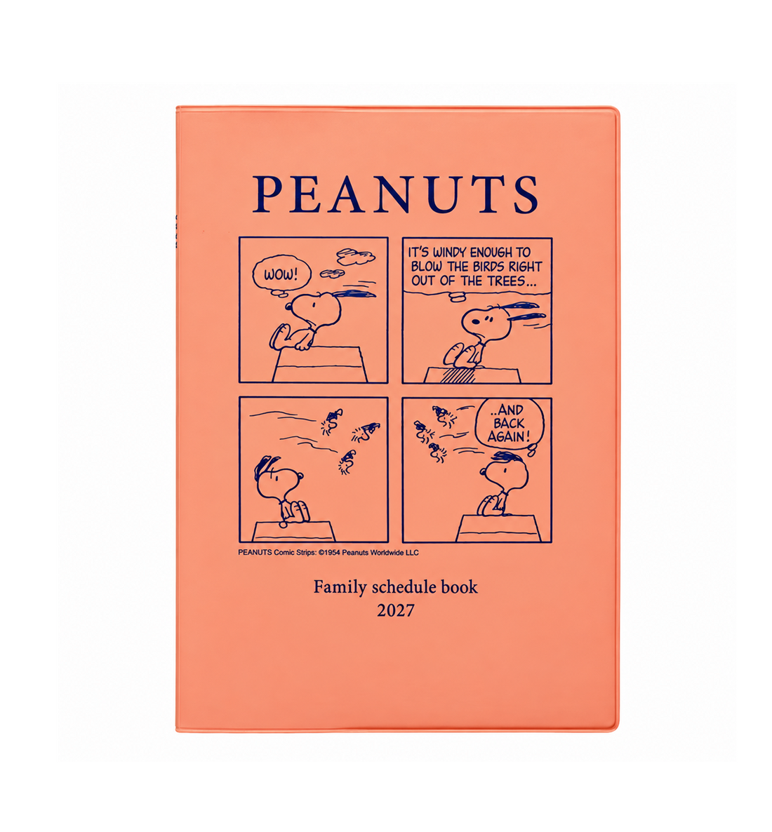 [JAPAN] 2027 Peanuts Snoopy B6 Monthly Planner [Comic Style]