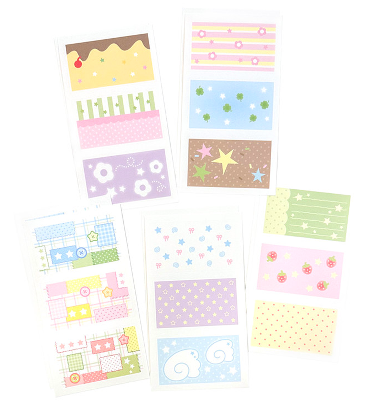 Mini Sticker Paper Mini Die-Cut Sticker Paper Pack Vol. 2