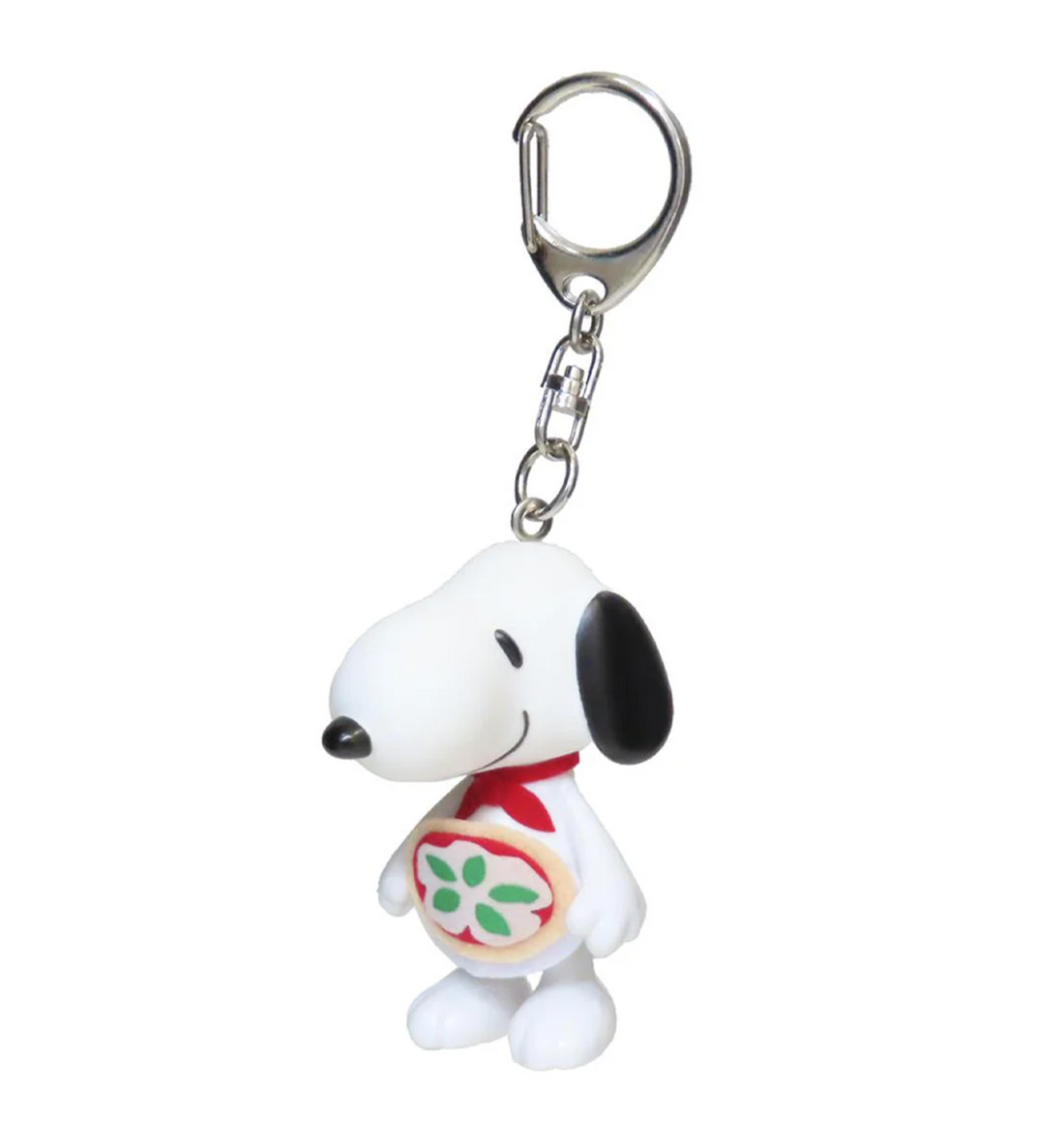 [JAPAN] Peanuts Costume Snoopy Keyring [Pizza-Limited Edition]