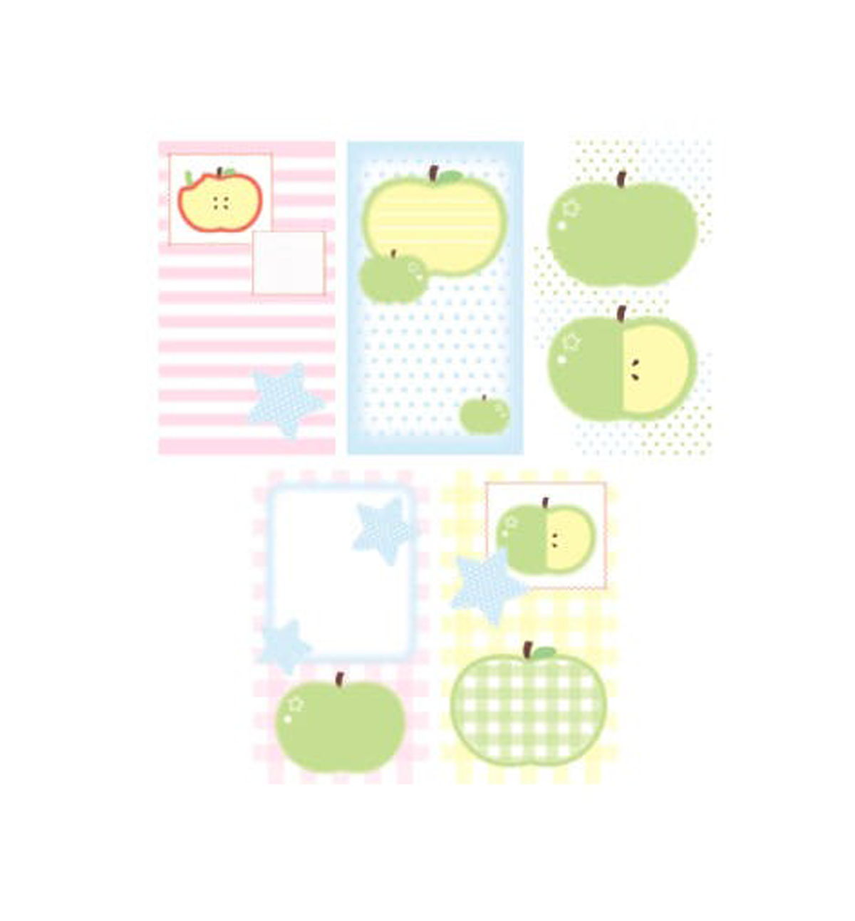 Long Paper Sticker [Apple]