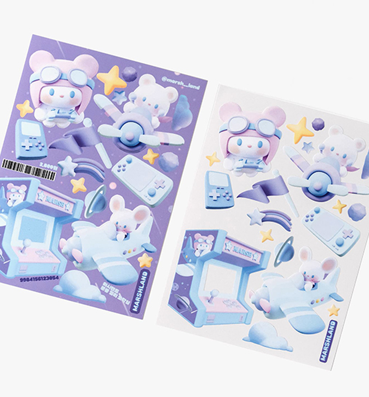 Sticker Aecb Jelly Arcade Seal Sticker