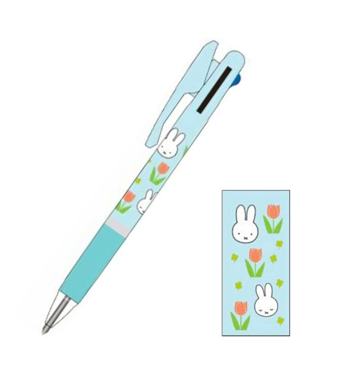 Miffy Jetstream 0.5mm Pen [Tupli Blue]