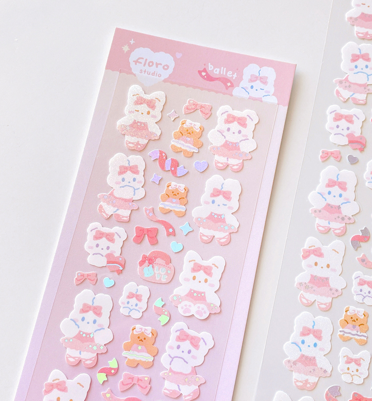 Ballet Cat Sticker Ballet Seal Sticker