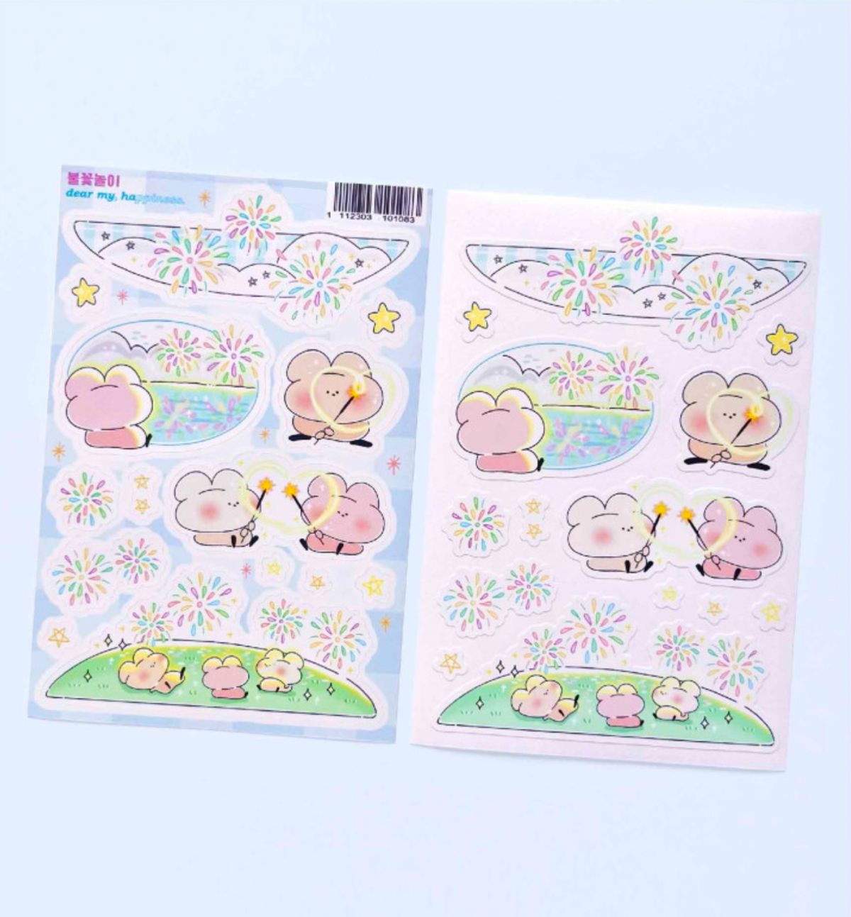 Fireworks Seal Sticker