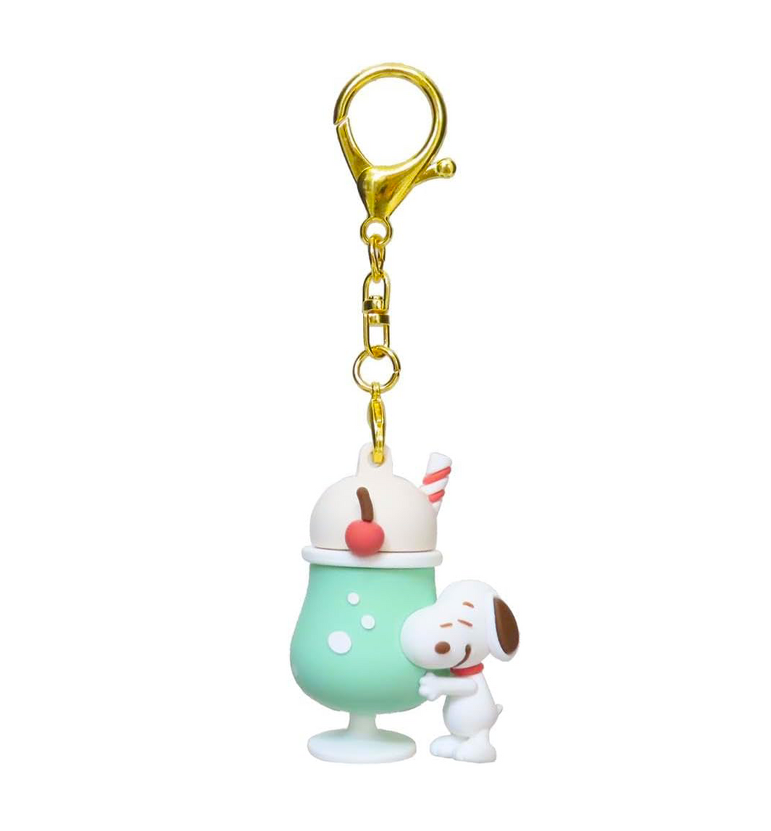 [JAPAN] Peanuts Cream Soda Snoopy Keyring [Limited Edition]