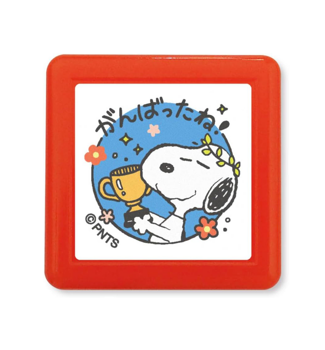 [JAPAN] Peanuts Snoopy Imprint Stamp [You Did Great!]