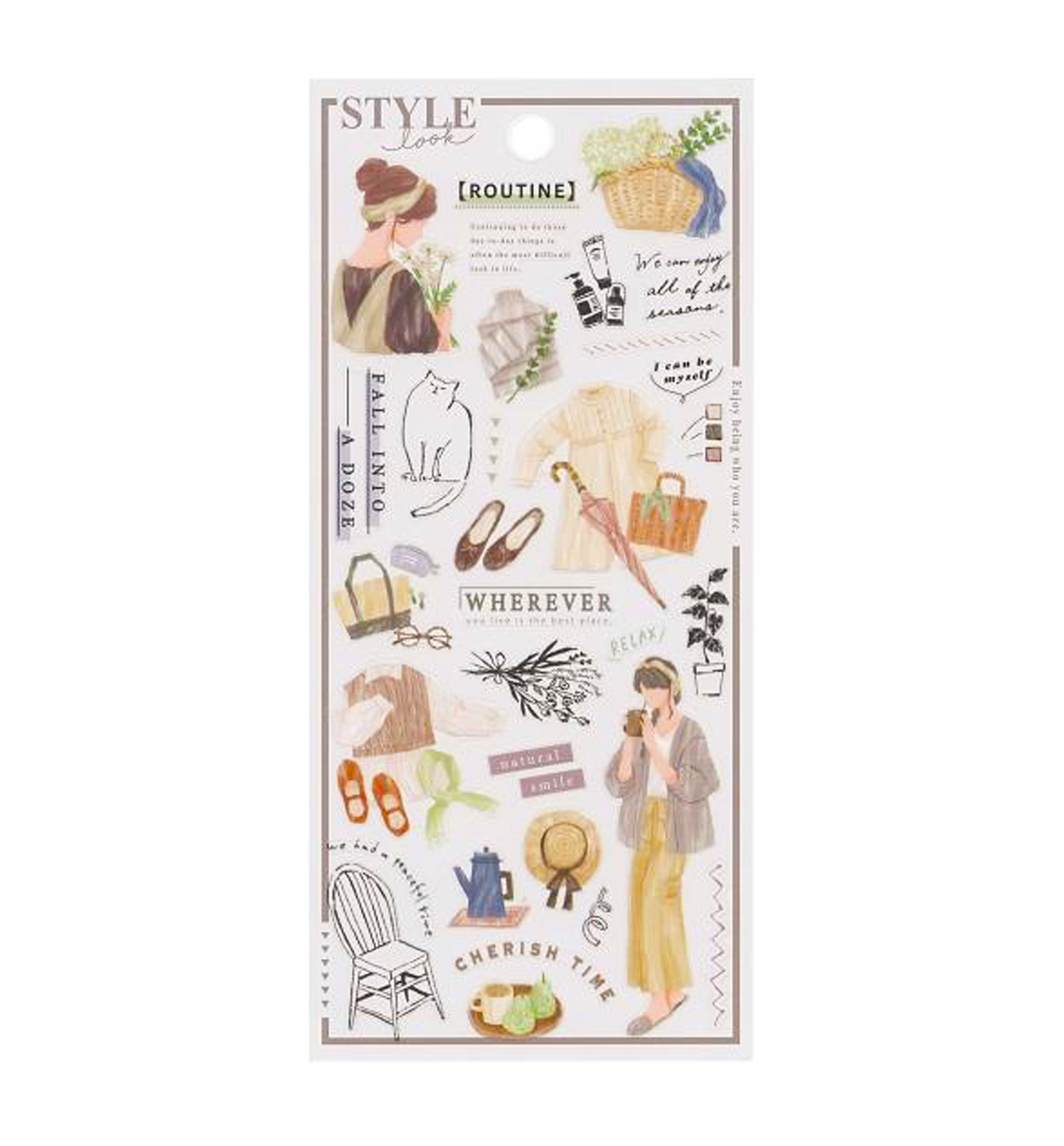 Style Look Stickers [Home Day]
