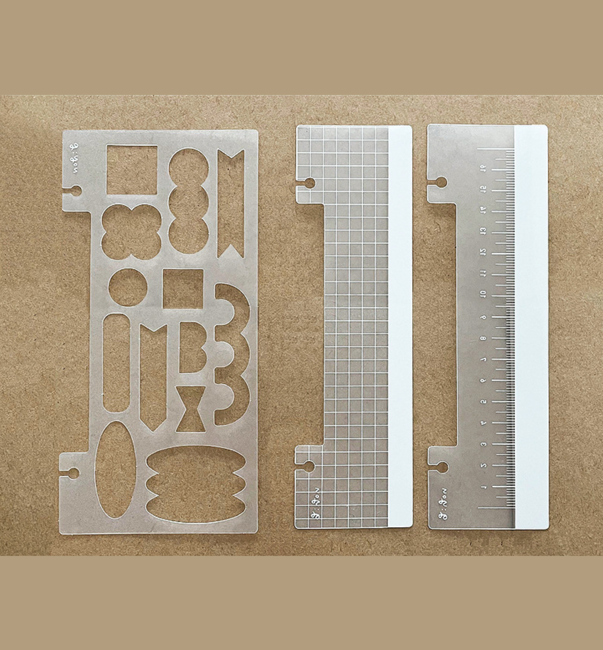 A5 Bookmark Ruler Insert Set