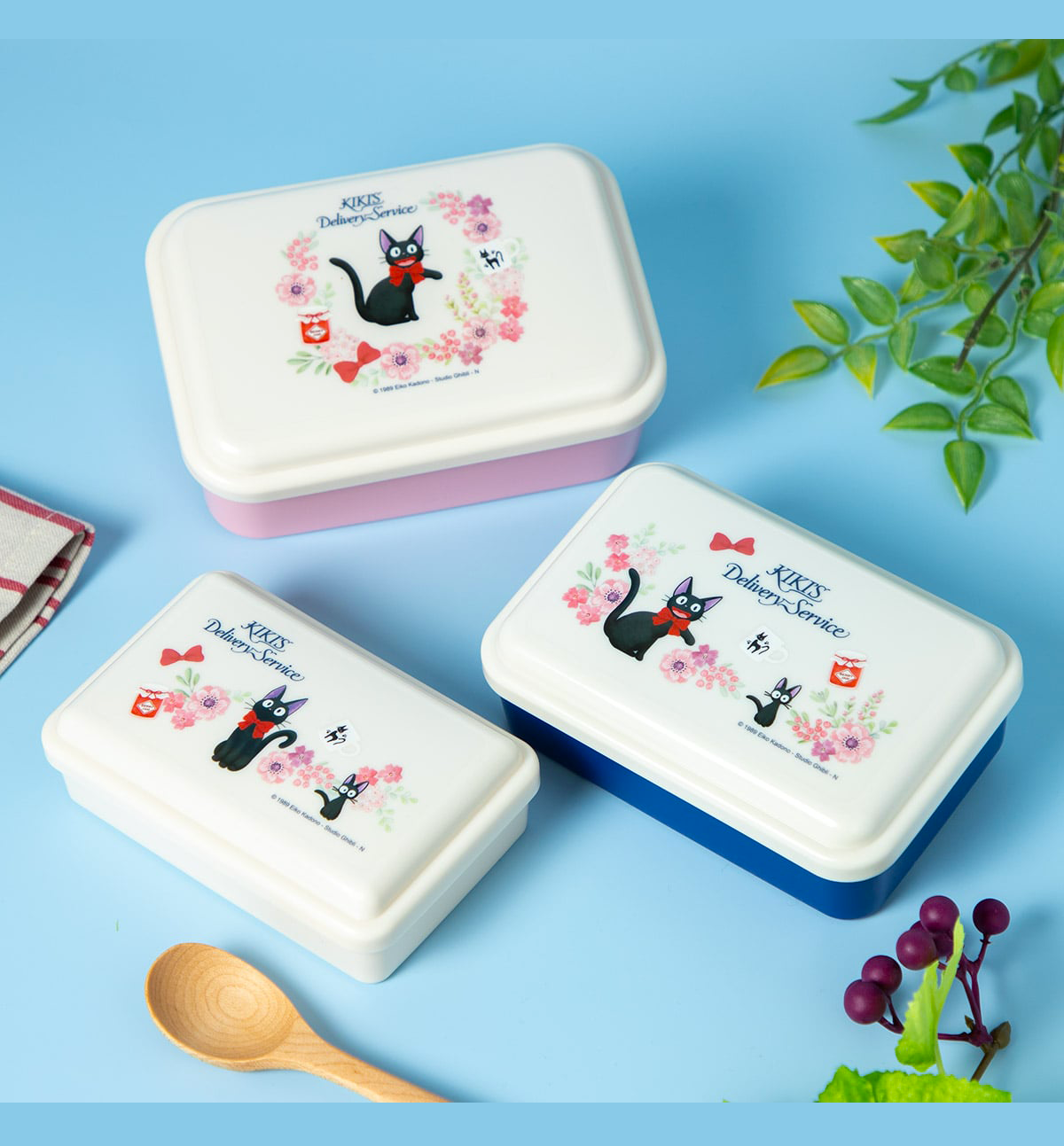Kiki's Delivery Service Food Container Set [3 Pieces]