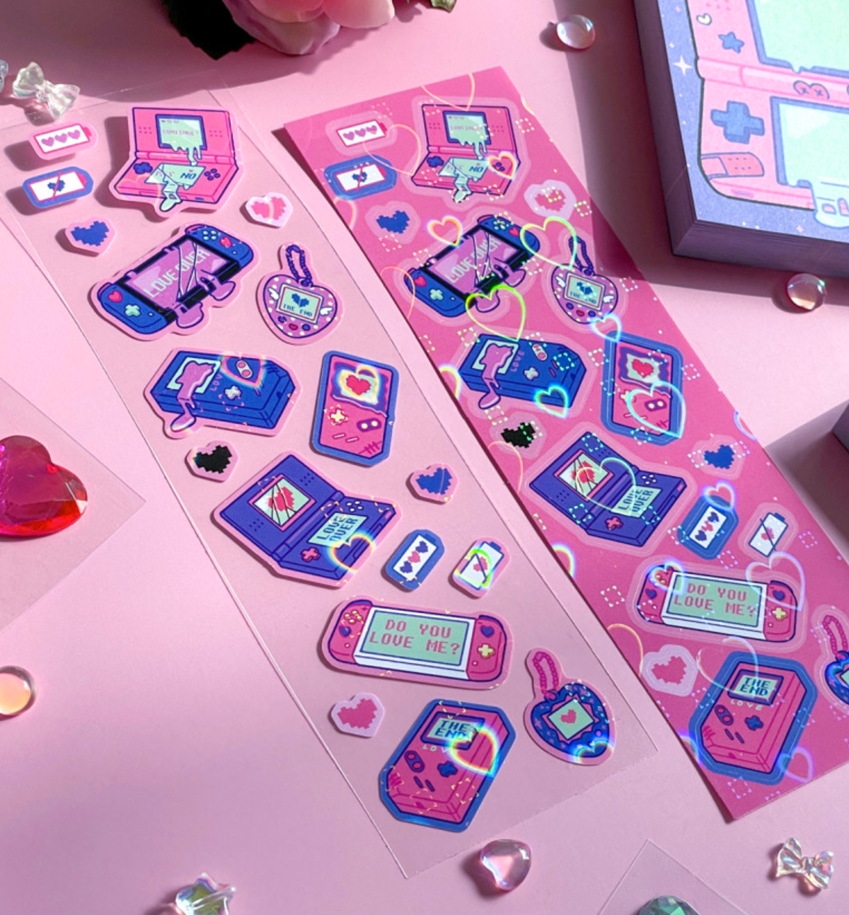 Love + Game Seal Sticker