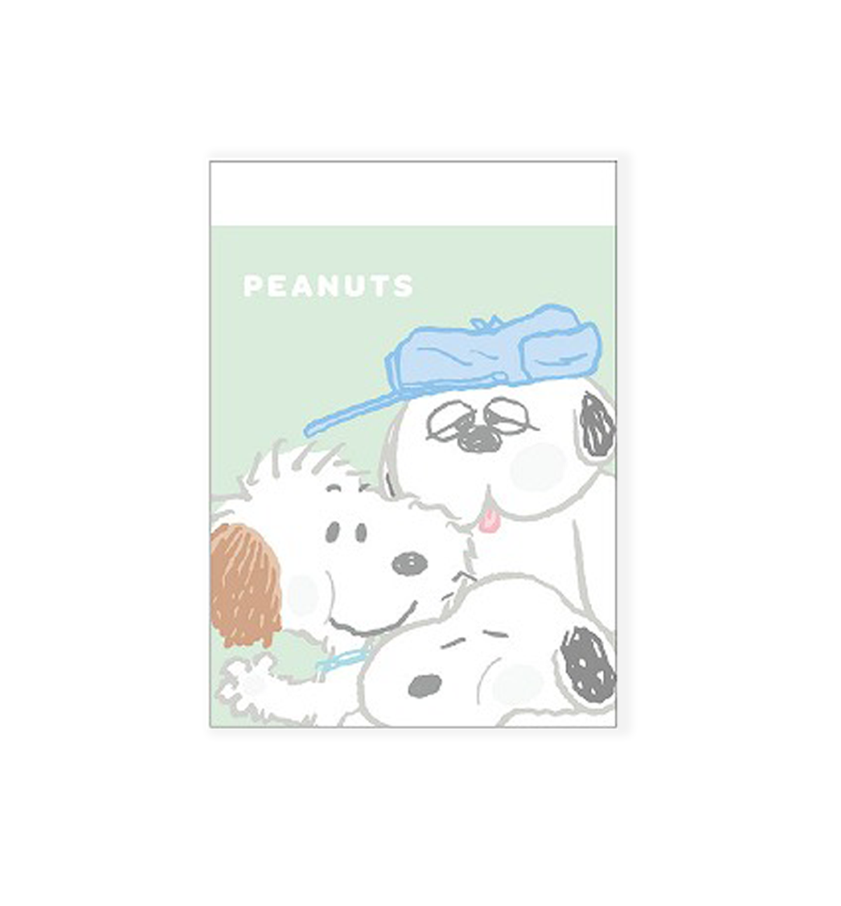 Peanuts Snoopy Mini Memopad [Grow Happiness]