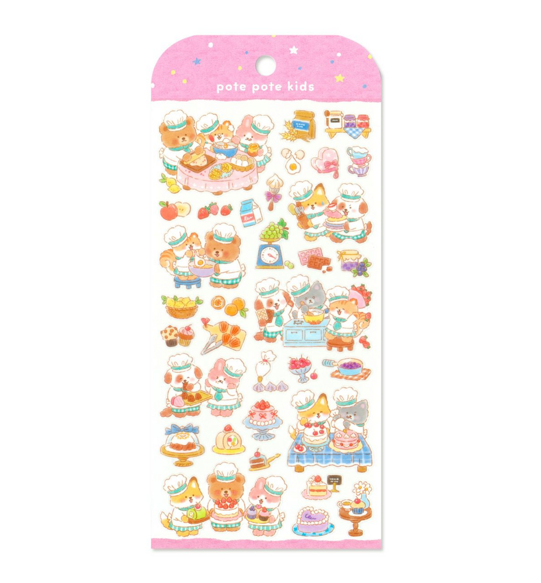 Potepote Kids Stickers [Cake Shop]