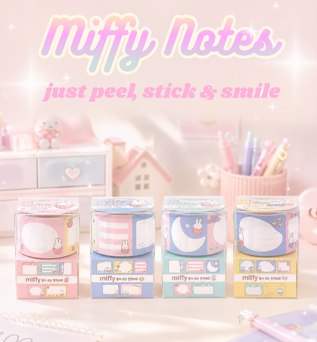 Miffy Tear Off Sticky Note