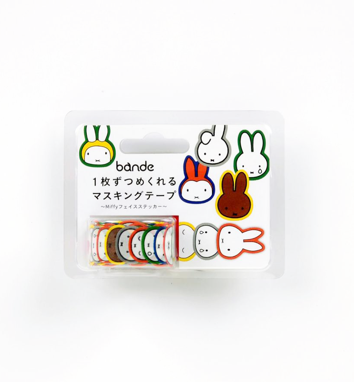Miffy & Bande Roll Sticker [Miffy's Emotions]