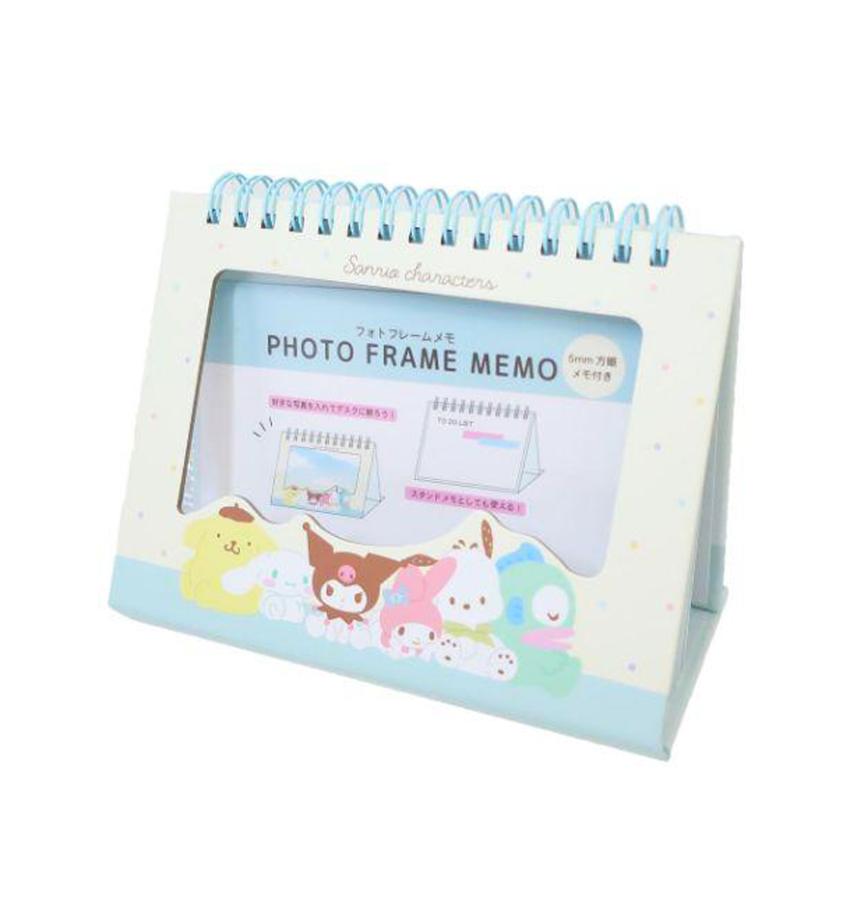 Photo Frame Memopad [Sanrio Characters/Sky Blue]