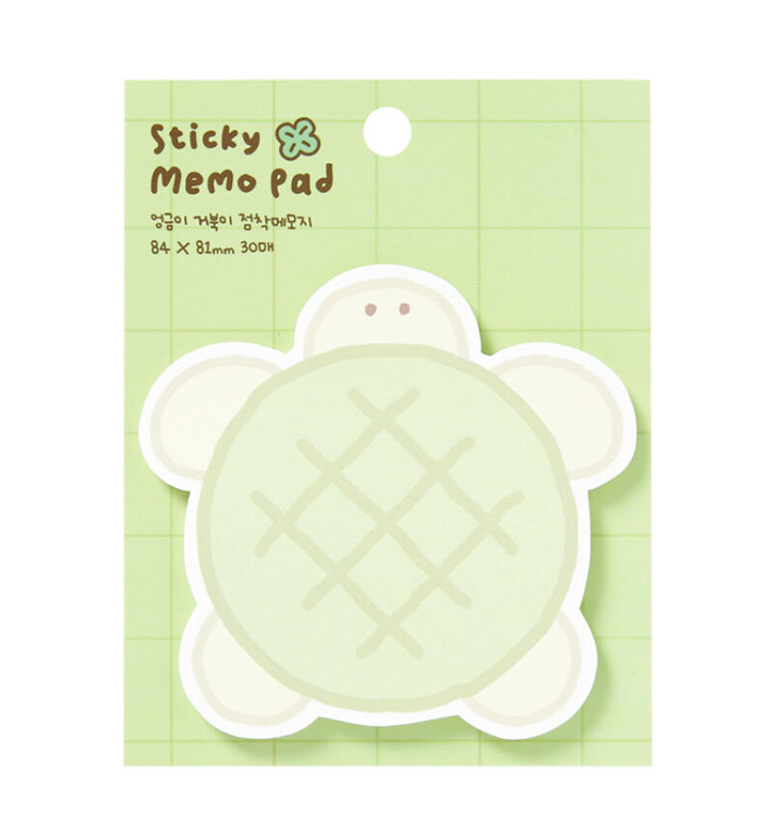 Cute Turtle Sticky Memo