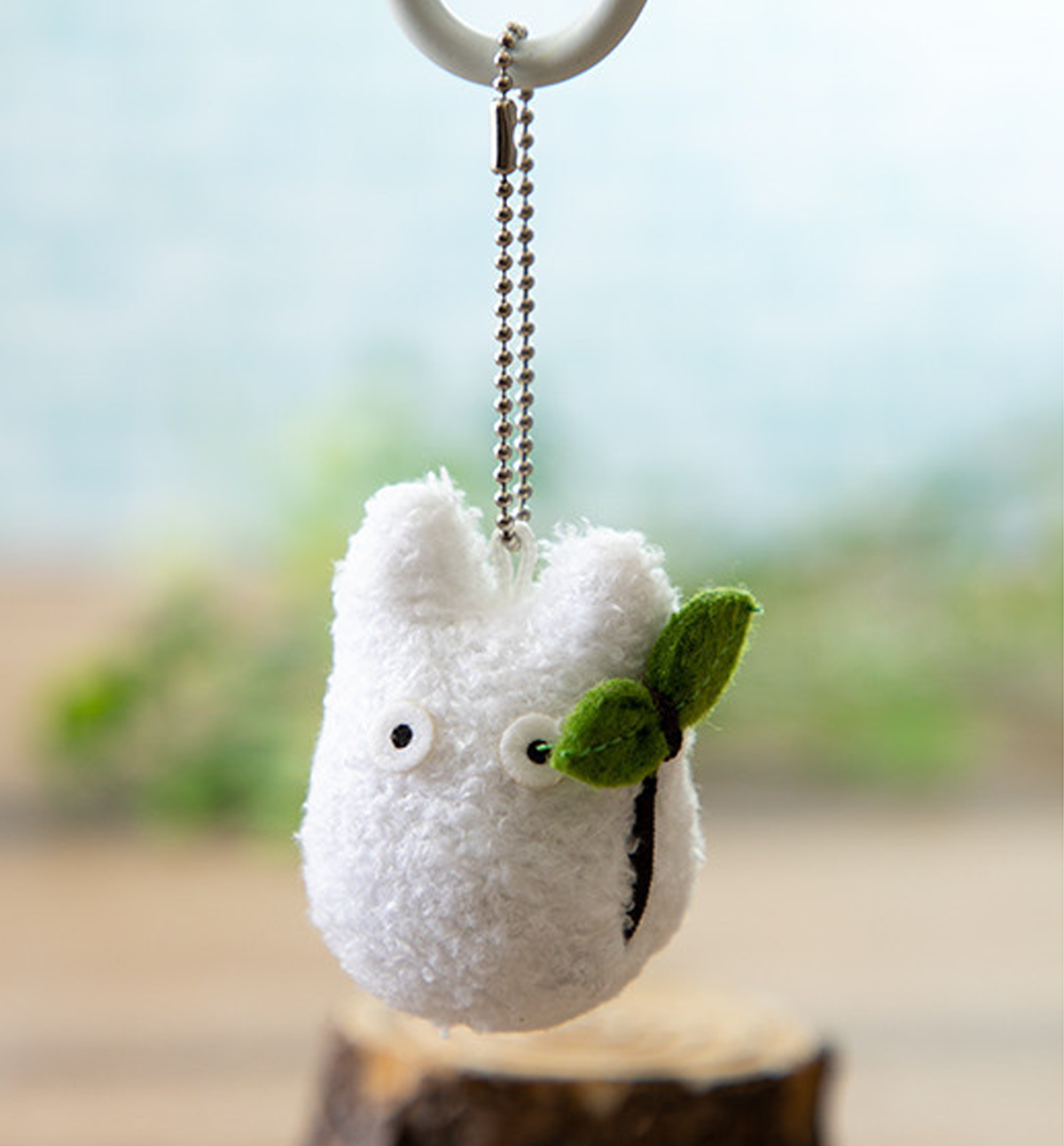 My Neighbor Totoro Small Keychain [Totoro Fuwafuwa]
