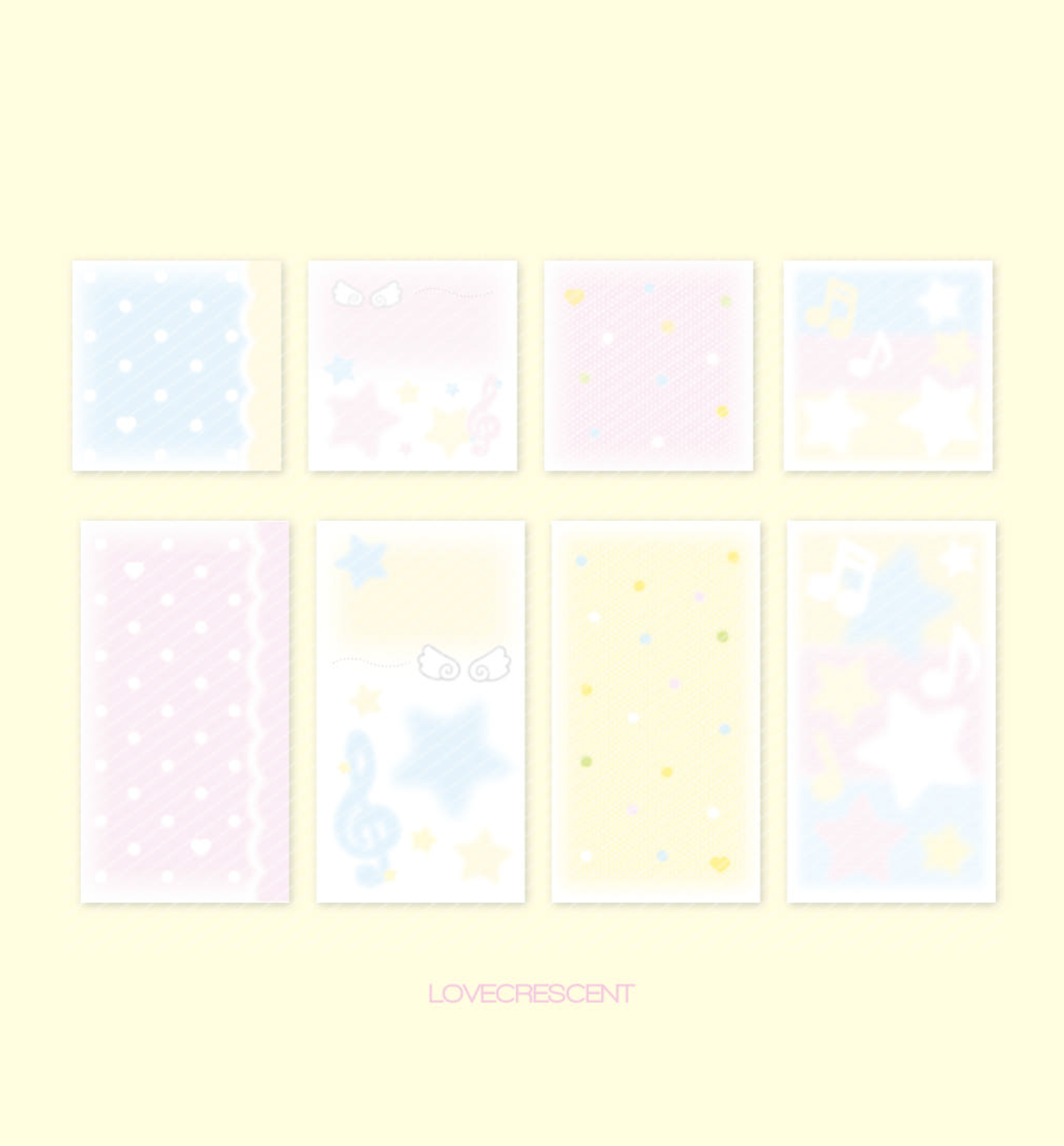 Sweet Pastel Sticker Paper Pack