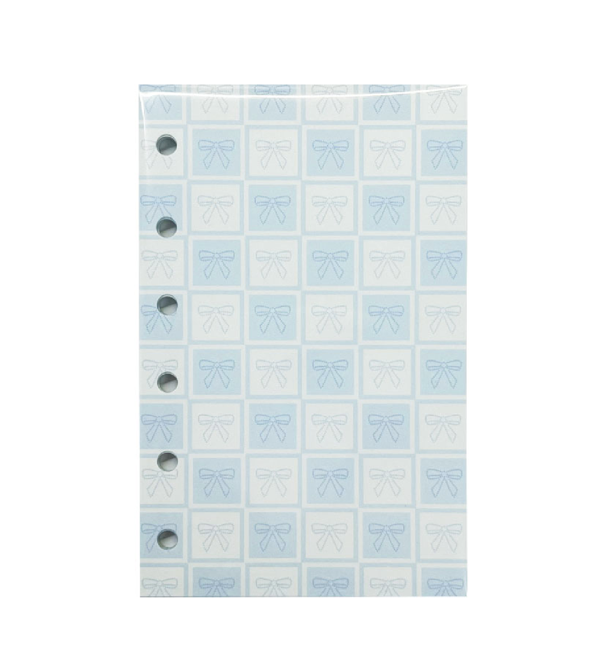 A7 Ribbon Pattern Paper Refill [Blue]
