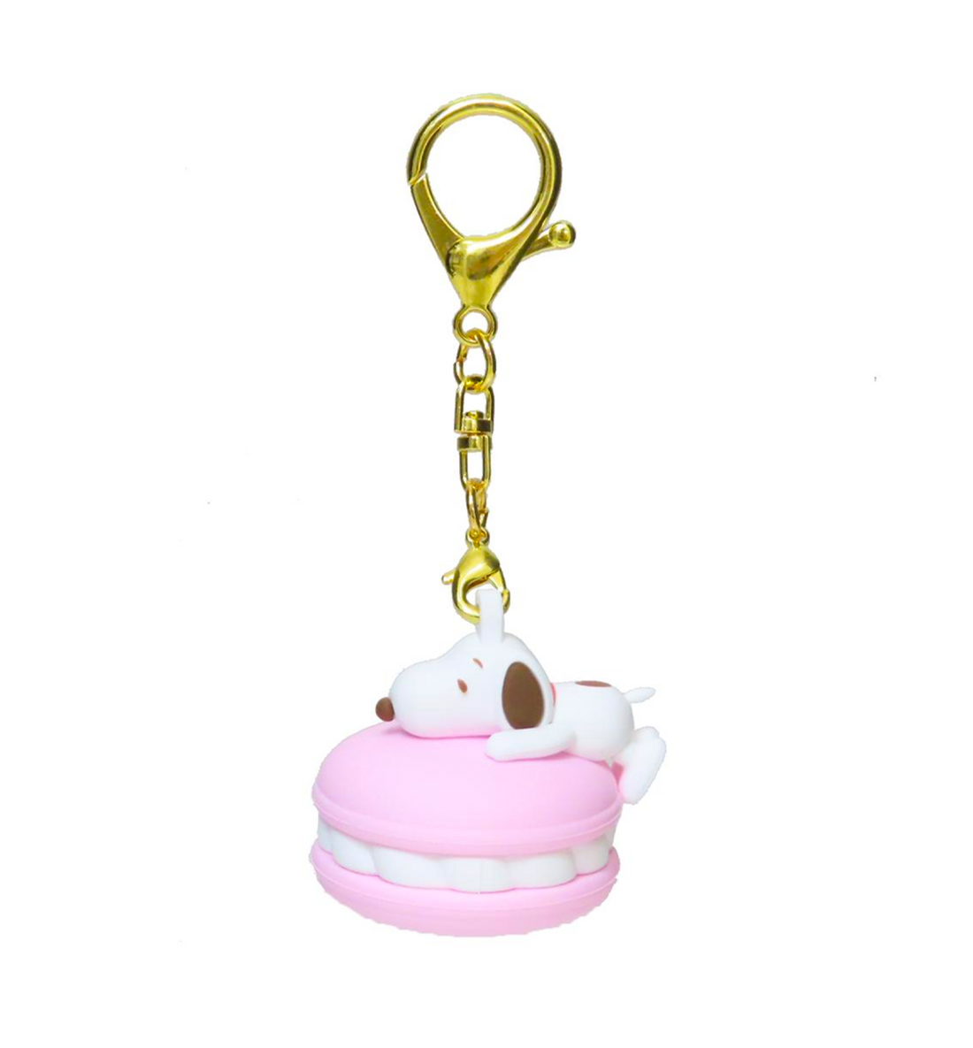 [JAPAN] Peanuts Macaron Snoopy Keyring [Limited Edition]