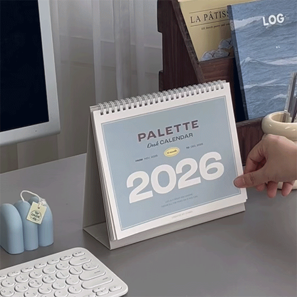 2026 Palette Desk Calendar