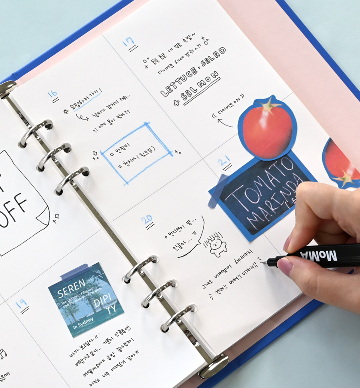 A5 Basic Note Refill Ver. 2 [25 Sheets]