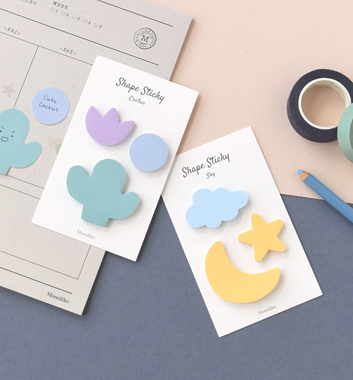 Shape Silhouette Sticky Note